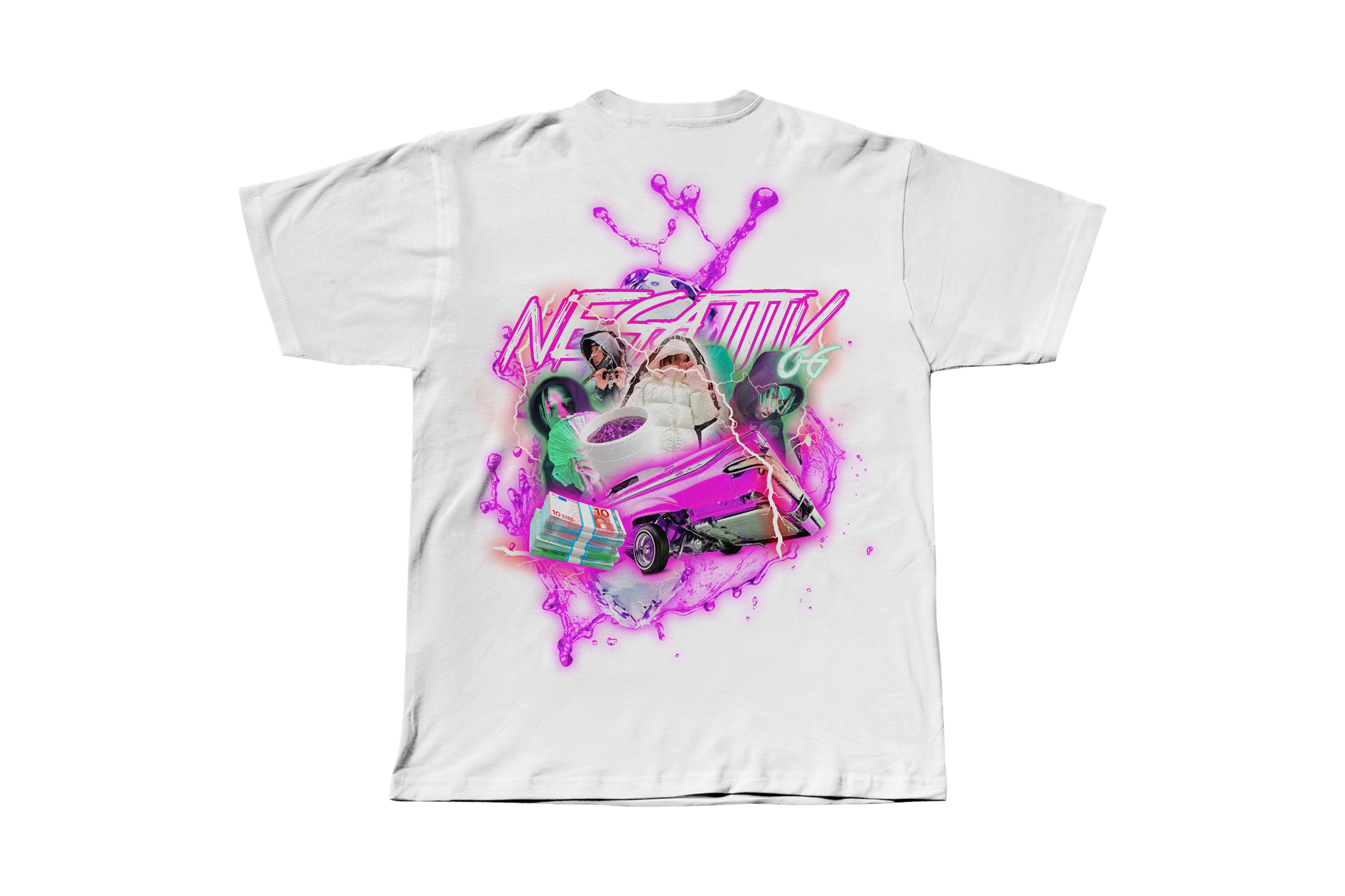 Bild von 'Negatiiv OG' - SHIRT [weiß]